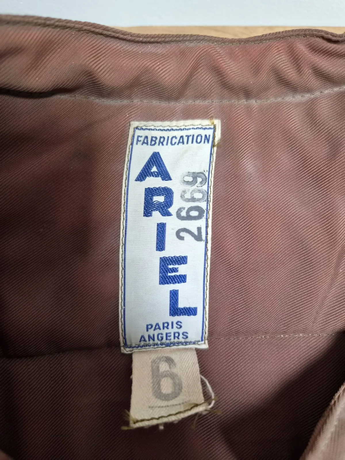 Vintage French ARIEL Protective Vest, Paris/Angers, Hard Internal Plates — Uitrusting & Accessoires — Modern (foto 3 van 7)