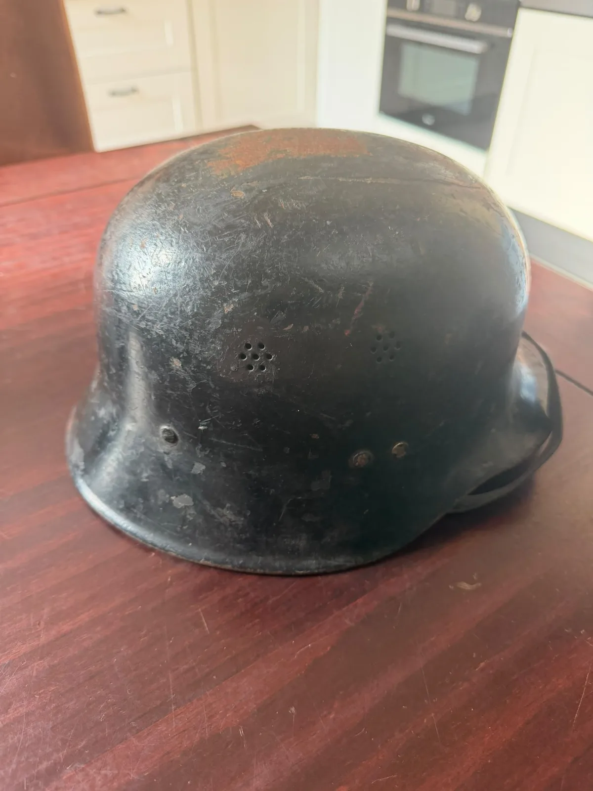 Duitse M34 Luftshutz / brandweer helm — WO2