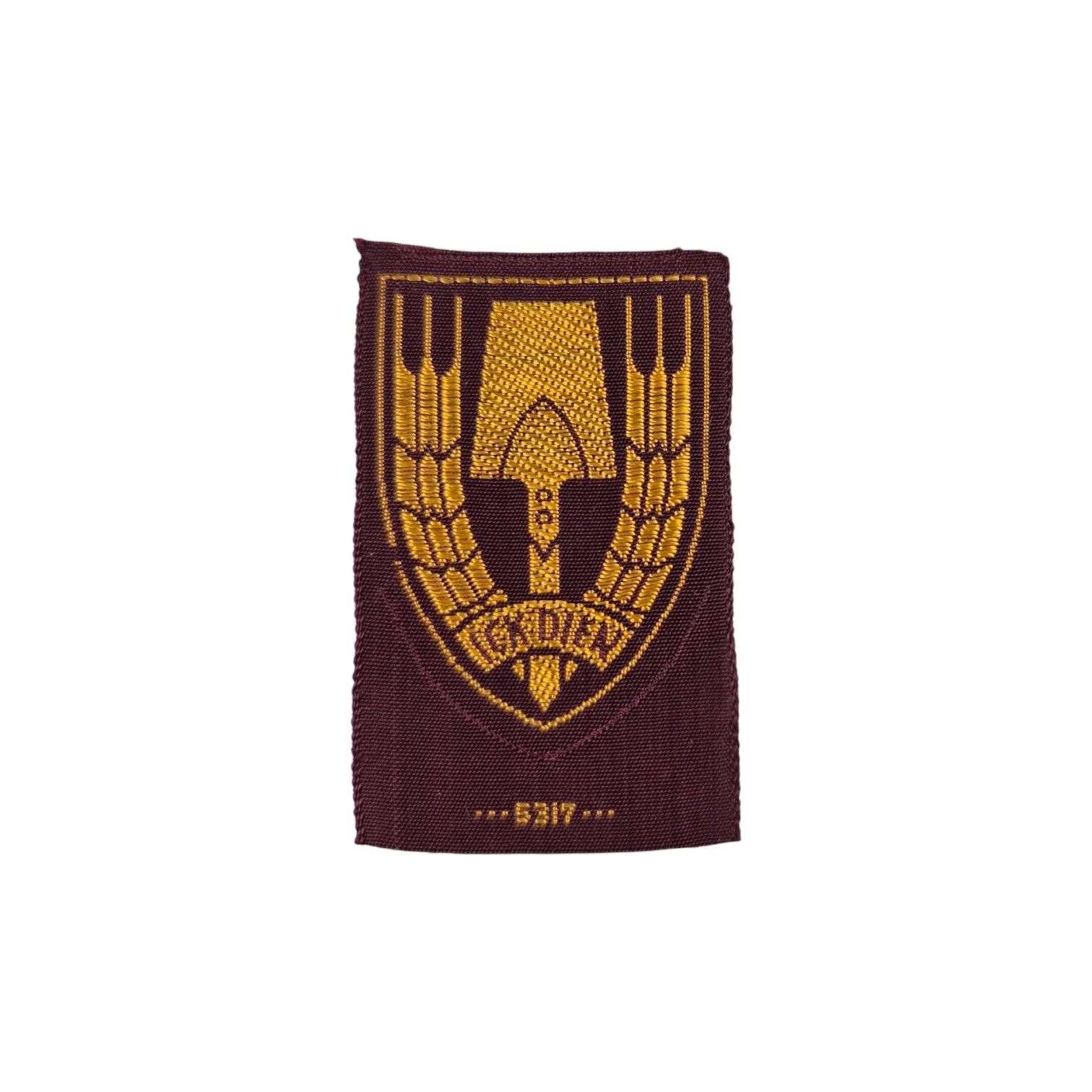 Nederlandsche Arbeidsdienst "NAD" pet/veldmuts embleem — WO2