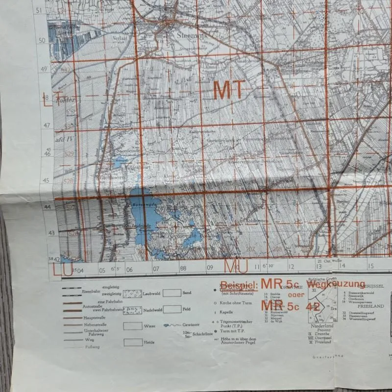 a wehrmacht map off " ost Steenwijk — Overige — WO2 (foto 5 van 7)