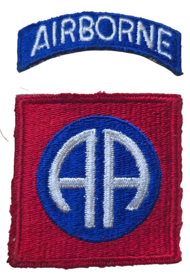 amerikaanse ww2 82 airborne patch in gebruikte staat — WO2