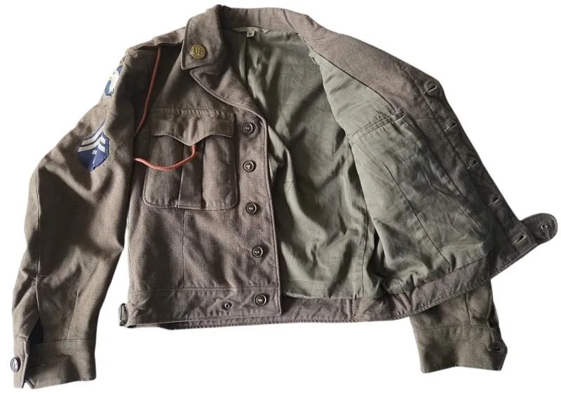 amerikaanse ww2 101 /82 airborne ike jacket — Uniformen — WO2 (foto 2 van 10)