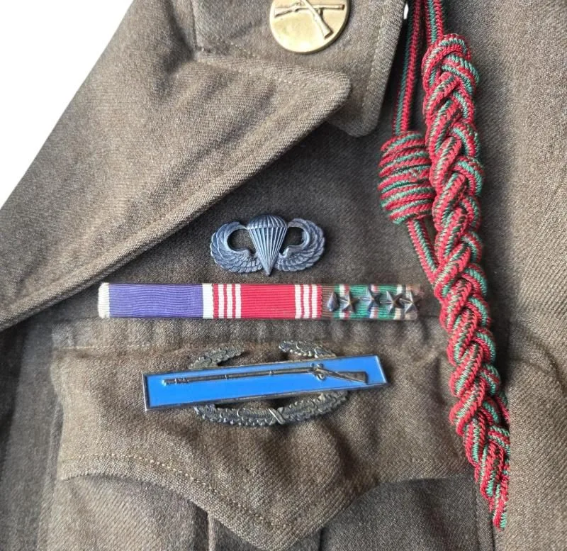 amerikaanse ww2 101 /82 airborne ike jacket — Uniformen — WO2 (foto 10 van 10)