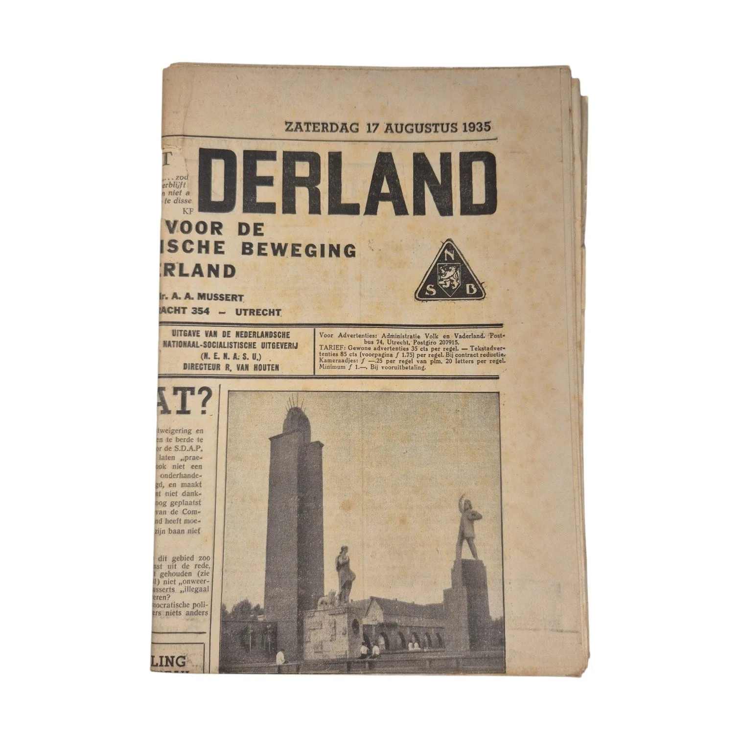 NSB Volk en Vaderland No.33, 1935 — Overige — WO2 (foto 6 van 6)