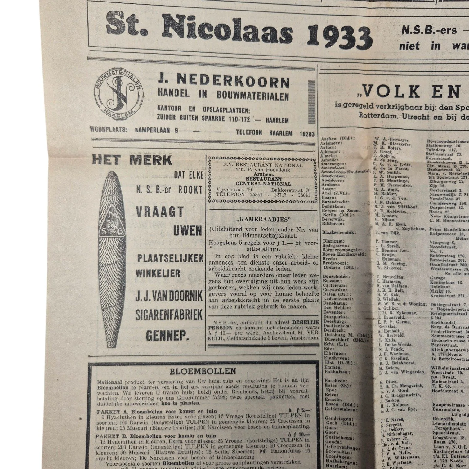 NSB Volk en Vaderland No.47, 1933 — Overige — WO2 (foto 5 van 6)