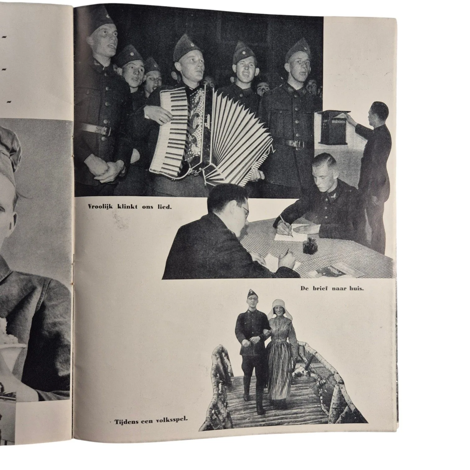 Nederlandse Arbeidsdienst (NAD) boekje "De liefde tot zijn land is ieder aangeboren" — Boeken & Tijdschriften — WO2 (foto 4 van 7)