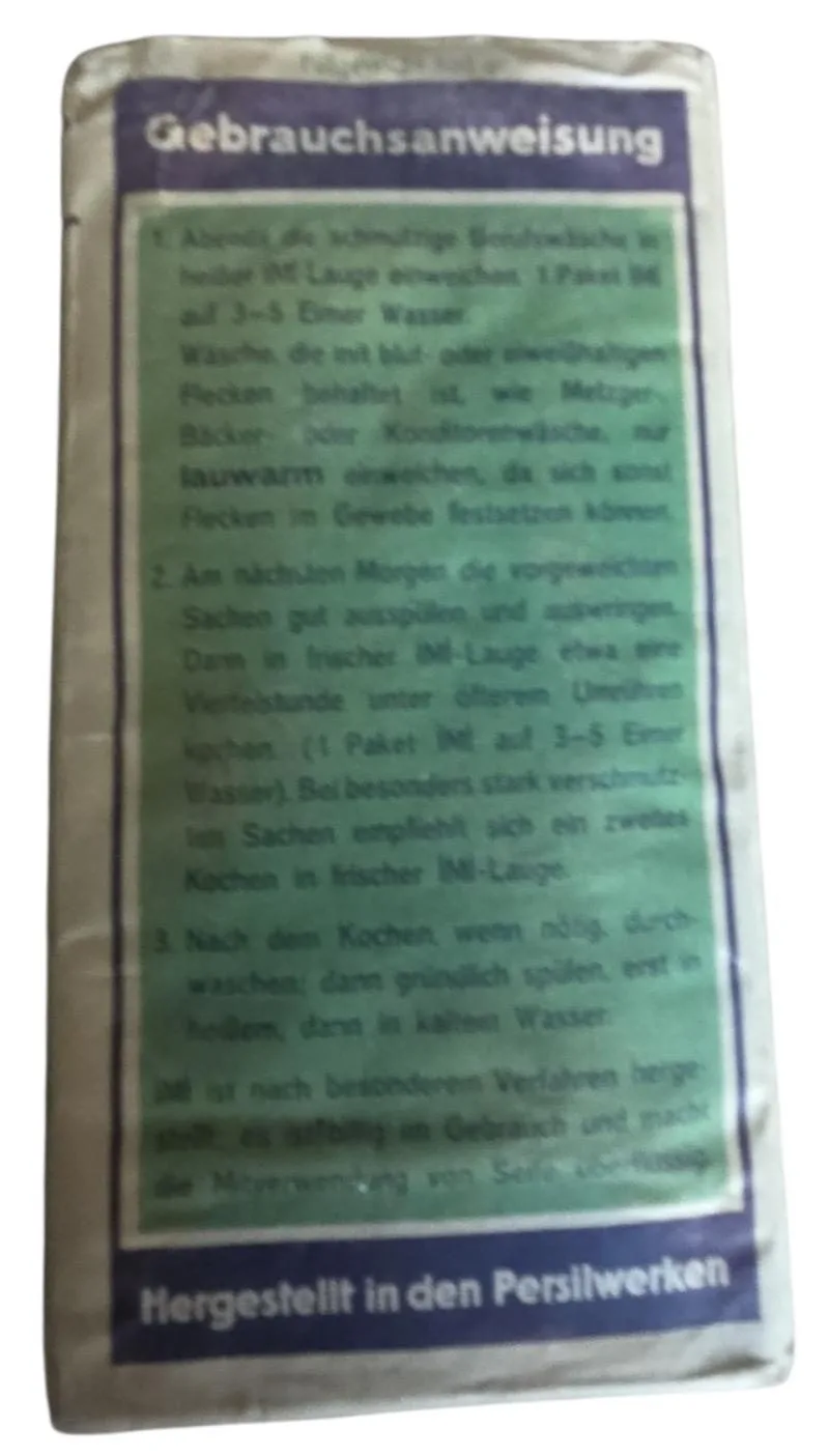 duitse ww2 periode waspoeder klein scheurtjes in de verpakking — Overige — WO2 (foto 2 van 6)