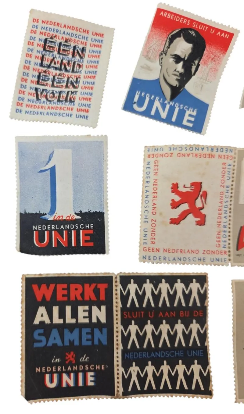 a lot off 11 Netherlands Union stamps — Overige — WO2 (foto 3 van 9)