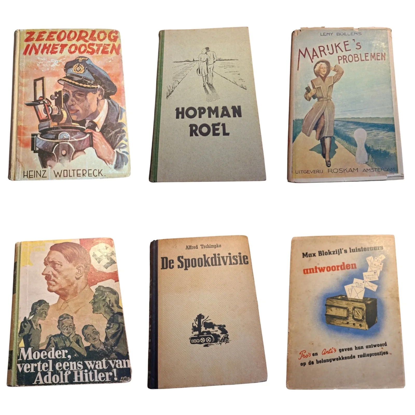 Originele WW2 collaboratie leesboeken — WO2