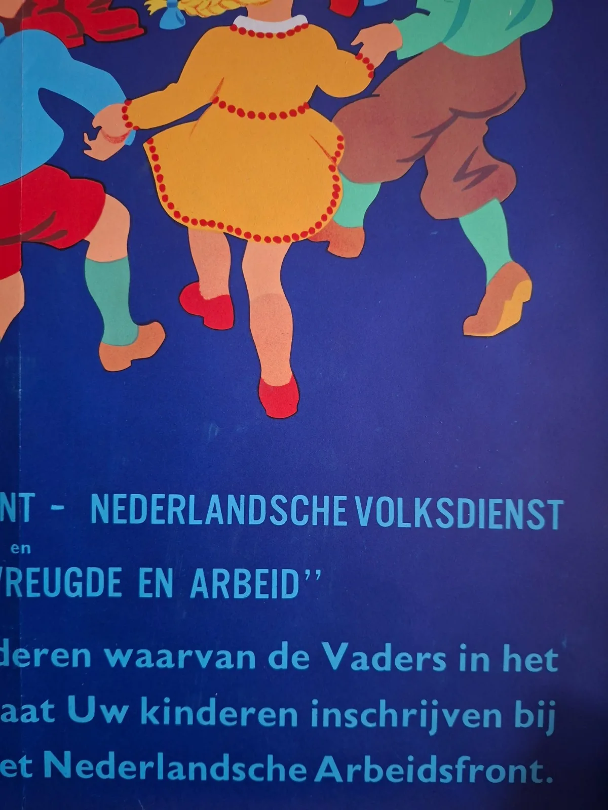 Affiche 'Het Nederlandsche Arbeidsfront' 1943 — Overige — WO2 (foto 4 van 4)