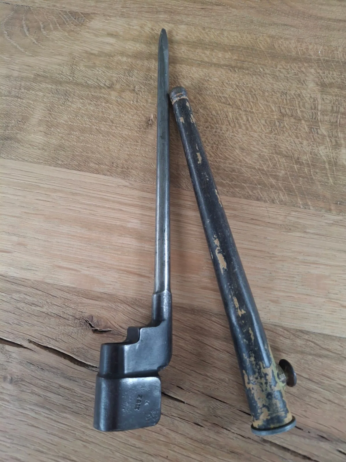Britse No.4Mk spike bajonet — Wapens — WO2 (foto 3 van 6)
