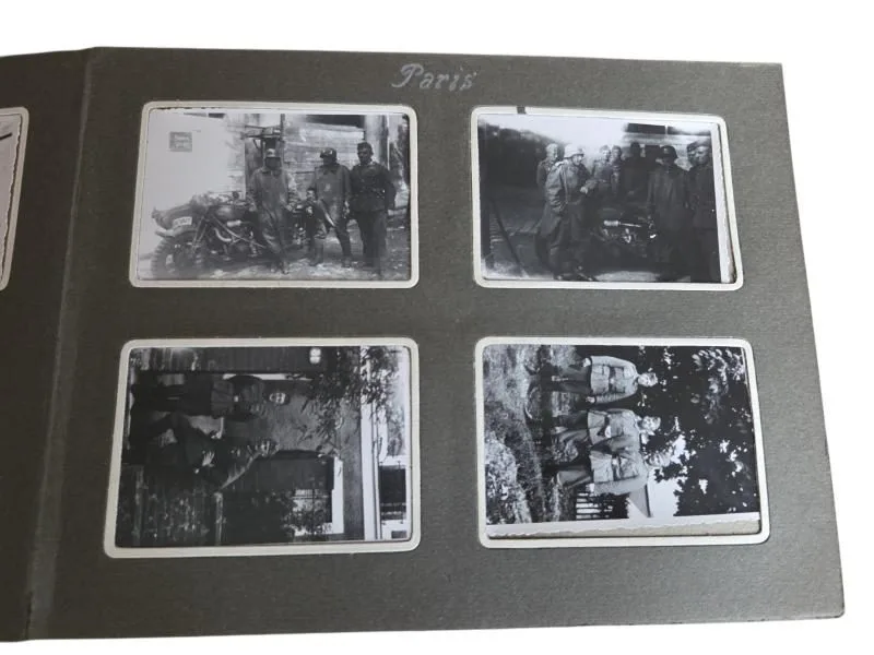 duitse ww2 foto album met 391 fotos uit frankerijk 1940 en oost front — Foto's & Documenten — WO2 (foto 6 van 10)