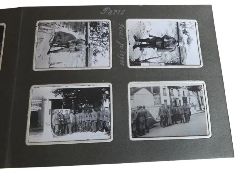 duitse ww2 foto album met 391 fotos uit frankerijk 1940 en oost front — Foto's & Documenten — WO2 (foto 9 van 10)