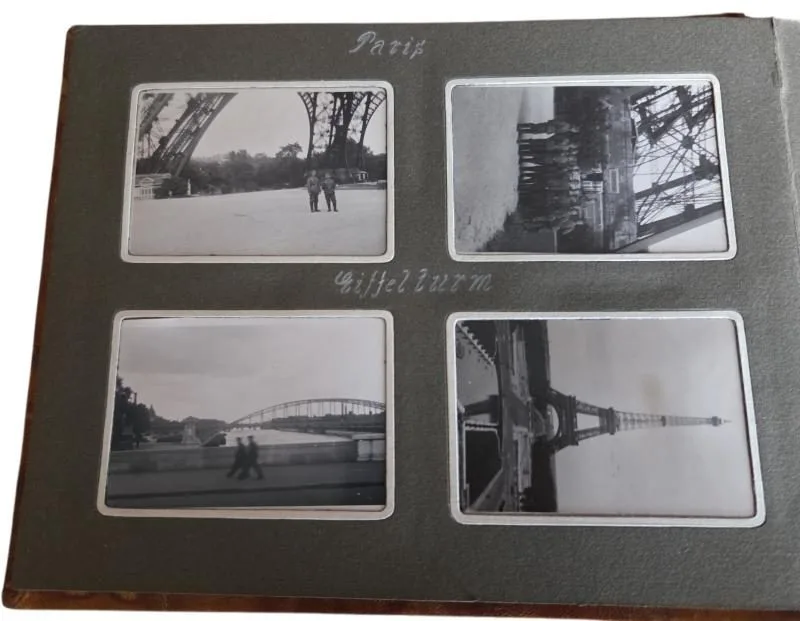 duitse ww2 foto album met 391 fotos uit frankerijk 1940 en oost front — Foto's & Documenten — WO2 (foto 5 van 10)