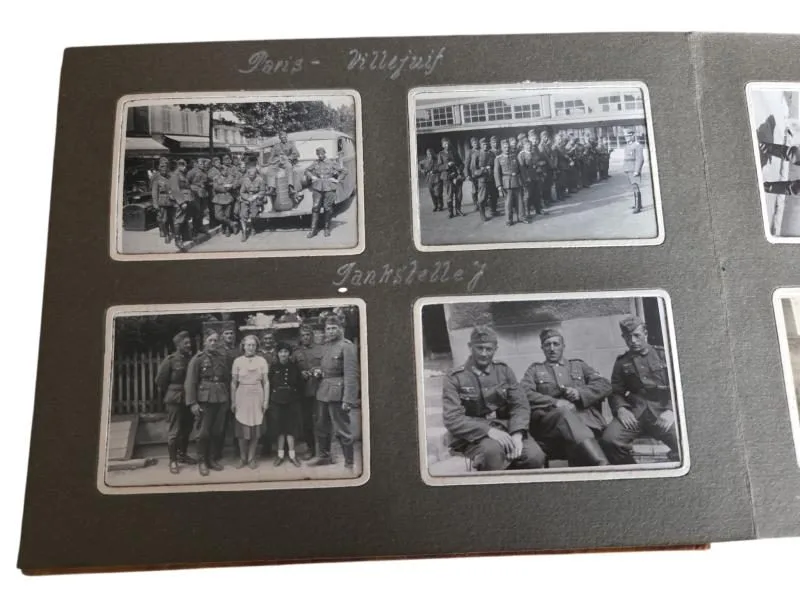duitse ww2 foto album met 391 fotos uit frankerijk 1940 en oost front — Foto's & Documenten — WO2 (foto 8 van 10)