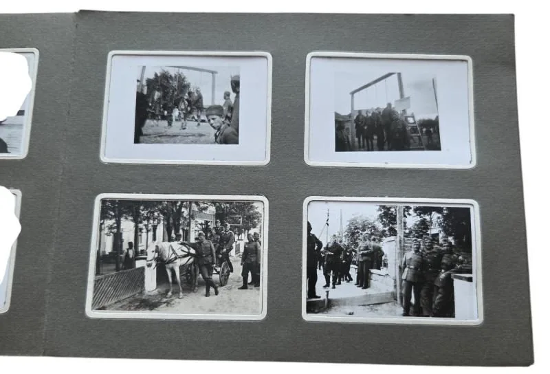 duitse ww2 foto album met 391 fotos uit frankerijk 1940 en oost front — Foto's & Documenten — WO2 (foto 3 van 10)