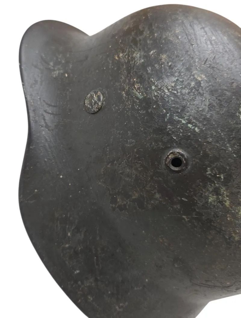 WW2 German M40 steel Helmet Q64'"Quist " — Helmen & Hoofddeksels — WO2 (foto 9 van 10)