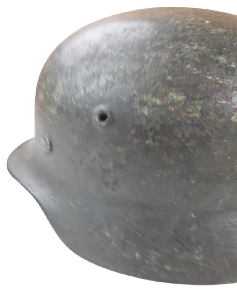 WW2 German M40 steel Helmet Q64'"Quist " — Helmen & Hoofddeksels — WO2 (foto 3 van 10)