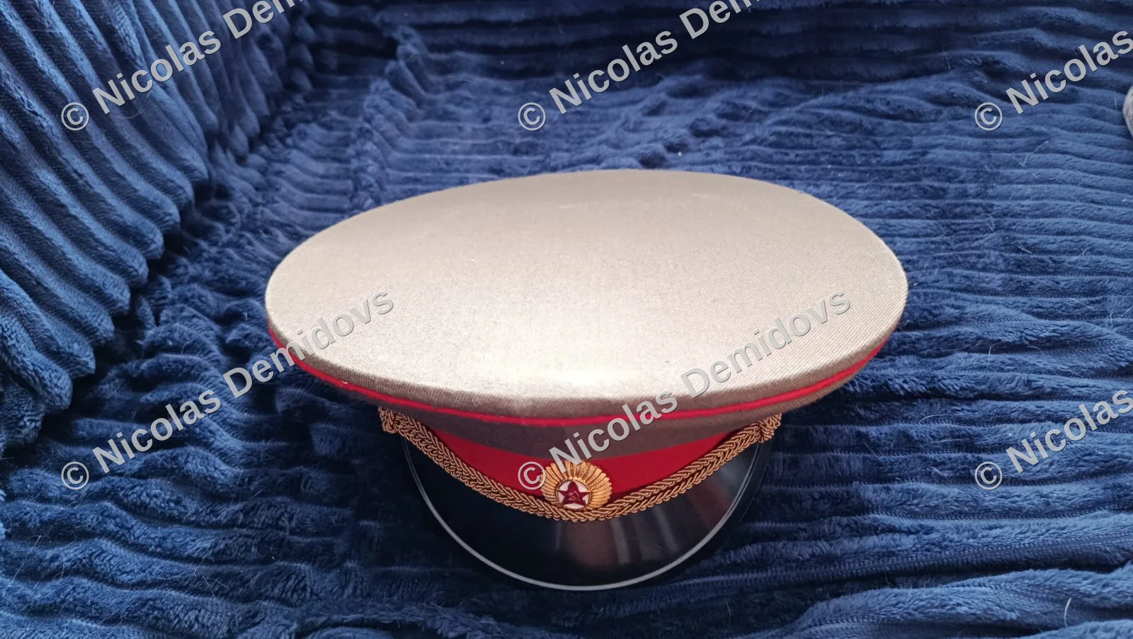 Soviet Army officer´s peaked cap — Helmen & Hoofddeksels — Koude-Oorlog (foto 3 van 5)