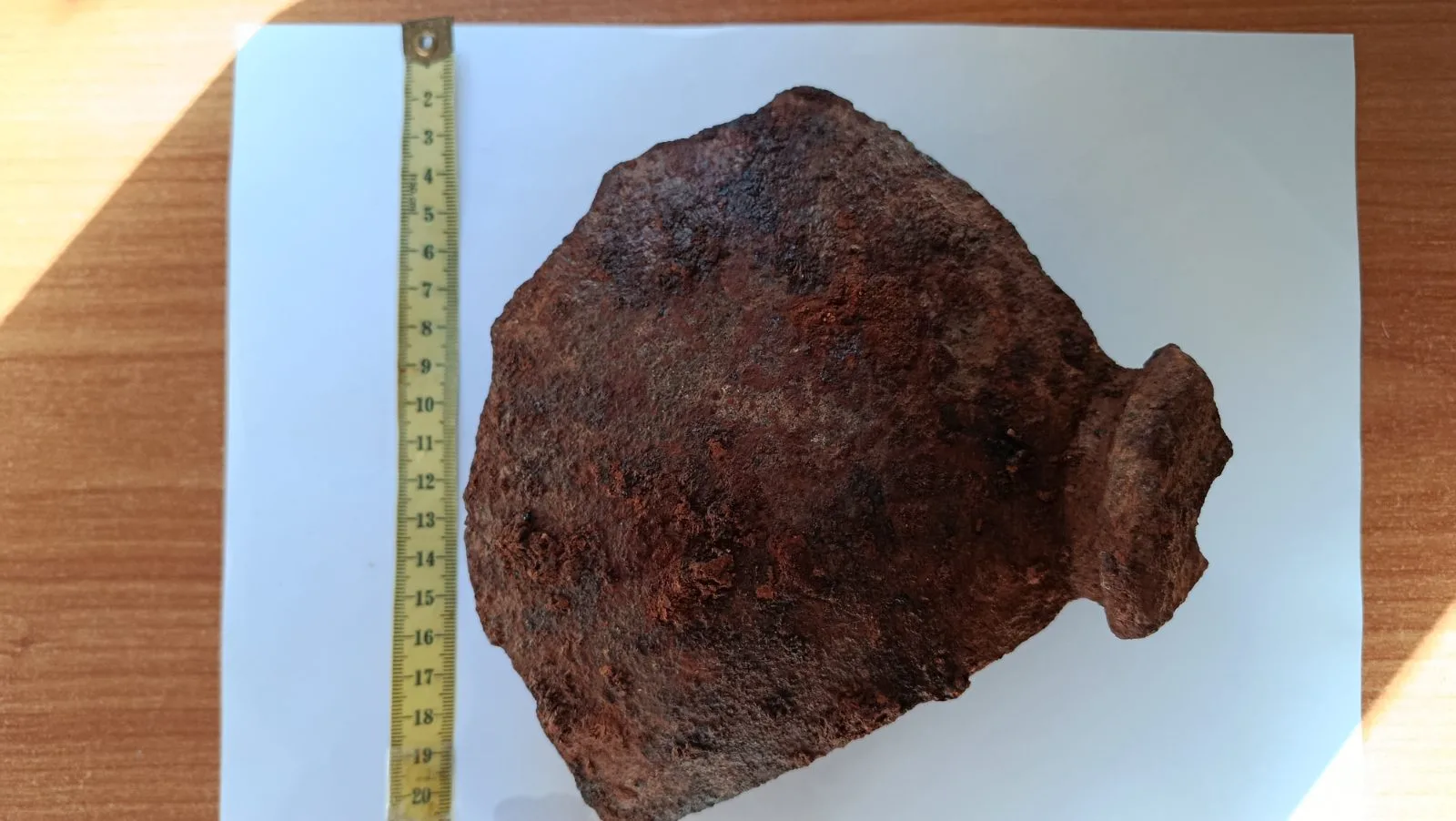 Fragment of a 14-inch bomb from a Spanish mortar — Overige — WO1 (foto 2 van 9)