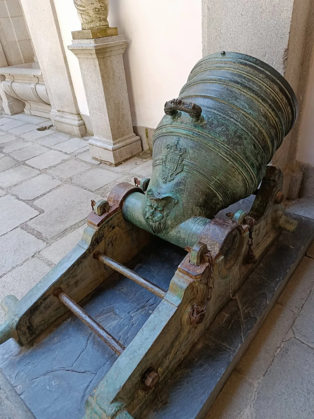 Fragment of a 14-inch bomb from a Spanish mortar — Overige — WO1 (foto 7 van 9)
