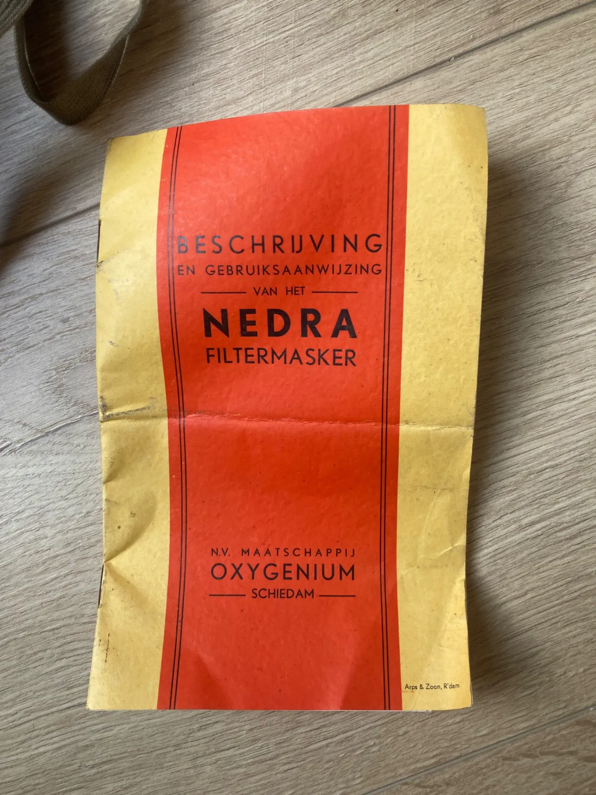 Nedra gasmasker — Uitrusting & Accessoires — WO2 (foto 5 van 9)