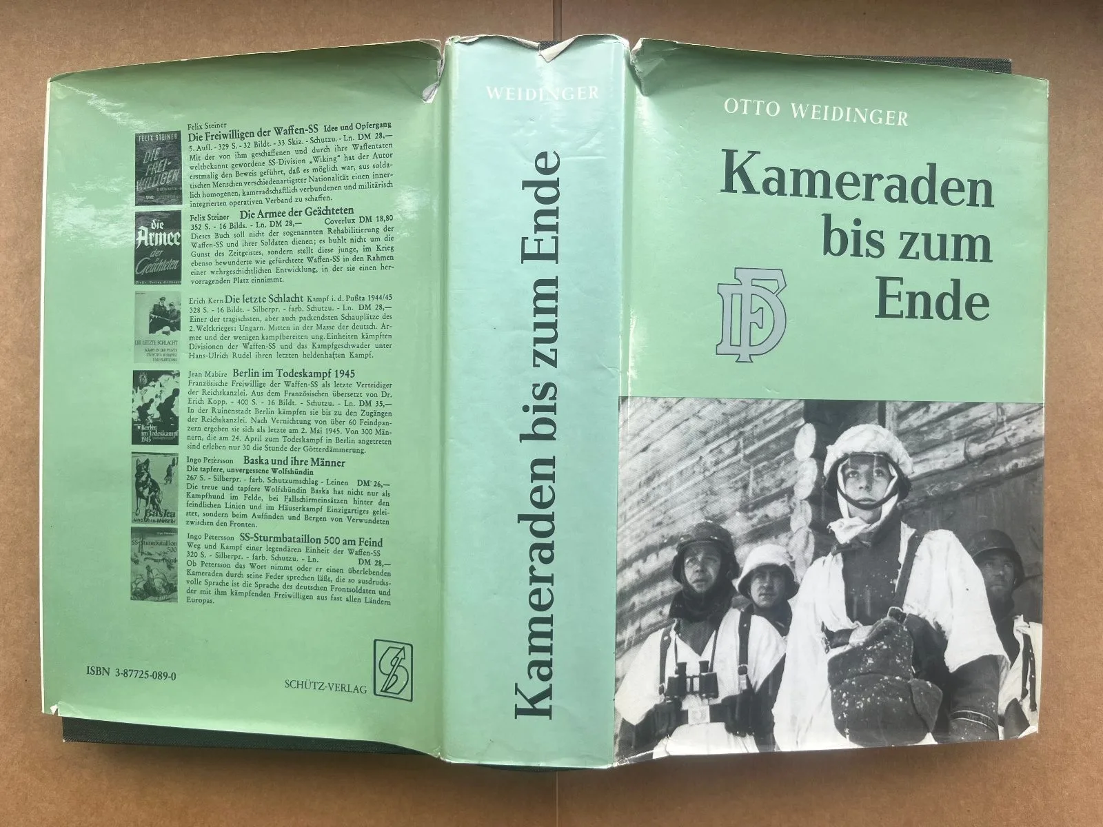 Kameraden bis zum Ende - Otto Weidinger (1987) — Boeken & Tijdschriften — WO2 (foto 2 van 7)