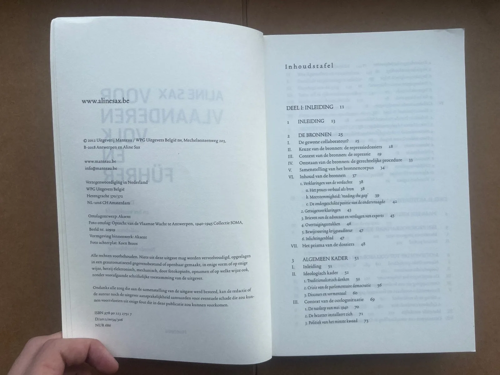 Voor Vlaanderen, Volk en Führer - Aline Sax (2012) — Boeken & Tijdschriften — WO2 (foto 4 van 6)