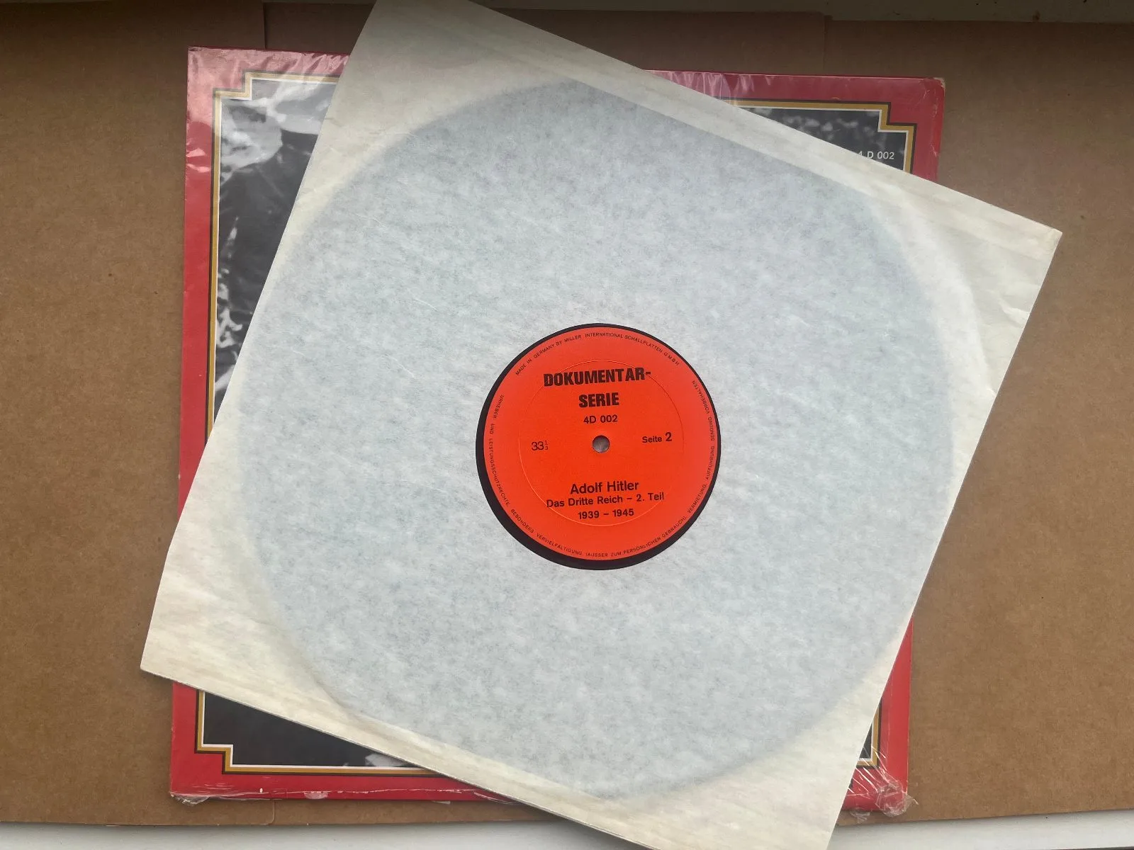 Adolf Hitler - Das Dritte Reich 1933-1945 2x Vinyl LPs Collectie 2. Teil (1974) — Overige — WO2 (foto 5 van 8)