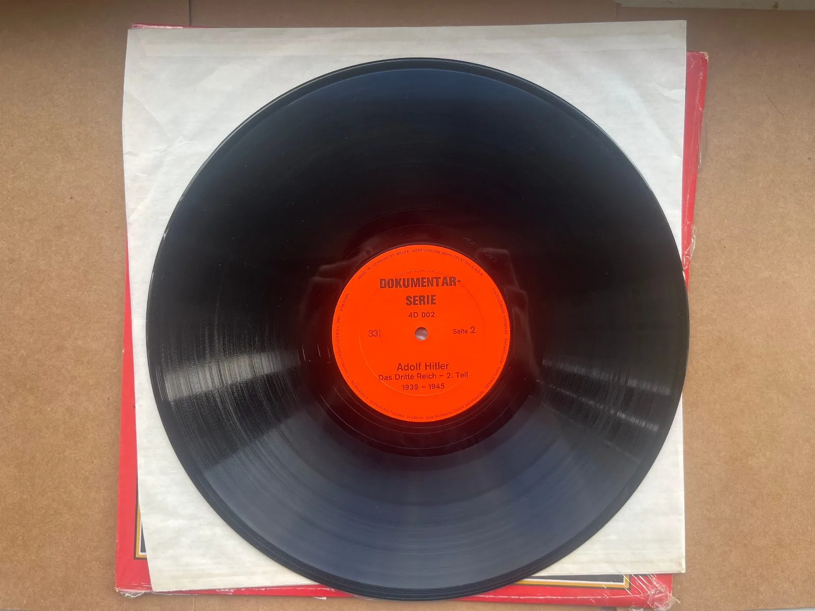 Adolf Hitler - Das Dritte Reich 1933-1945 2x Vinyl LPs Collectie 2. Teil (1974) — Overige — WO2 (foto 6 van 8)