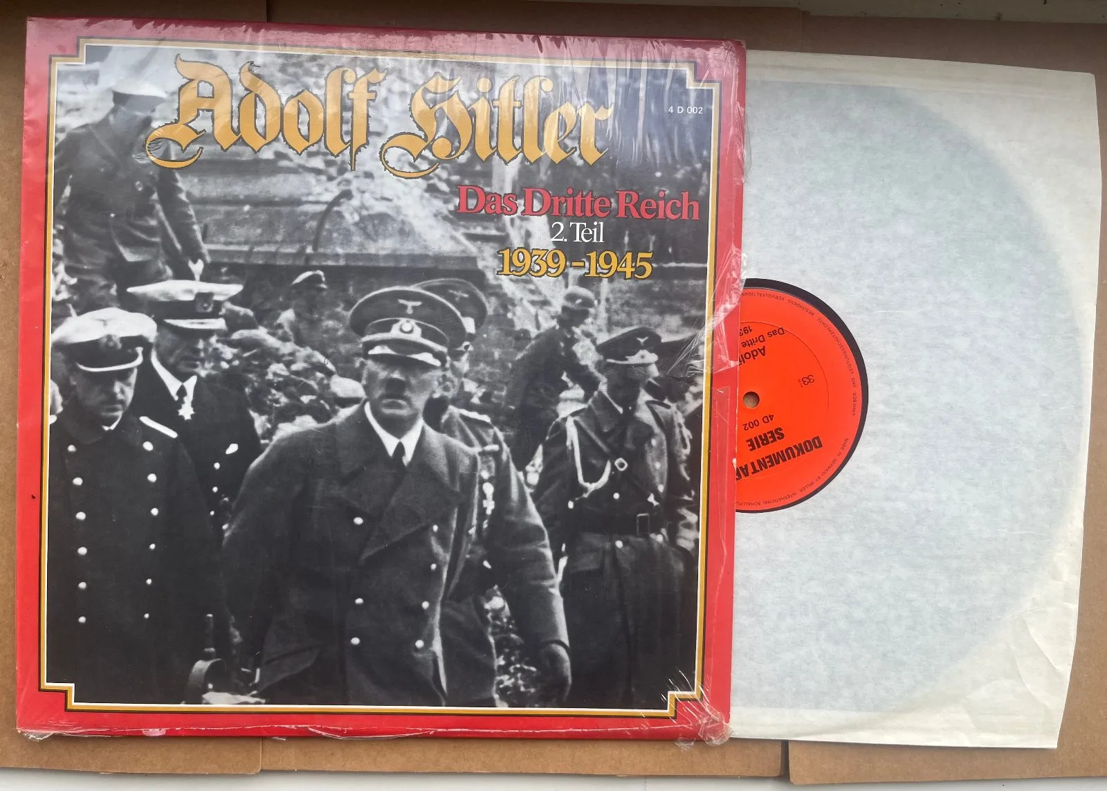 Adolf Hitler - Das Dritte Reich 1933-1945 2x Vinyl LPs Collectie 2. Teil (1974) — Overige — WO2 (foto 4 van 8)
