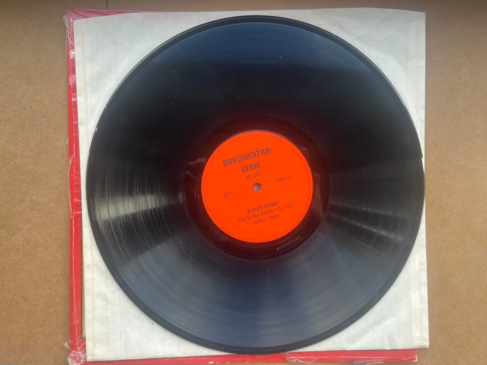 Adolf Hitler - Das Dritte Reich 1933-1945 2x Vinyl LPs Collectie 2. Teil (1974) — Overige — WO2 (foto 7 van 8)