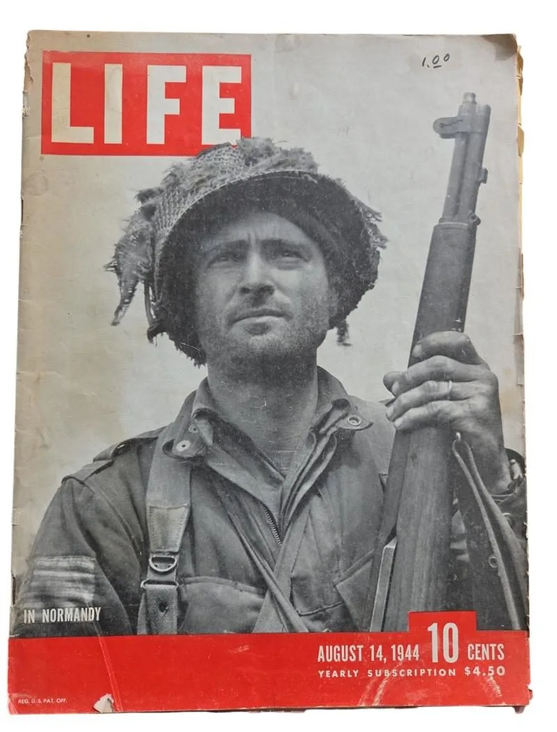 een  zeldzame  us life magazine in gebruikte staat — WO2