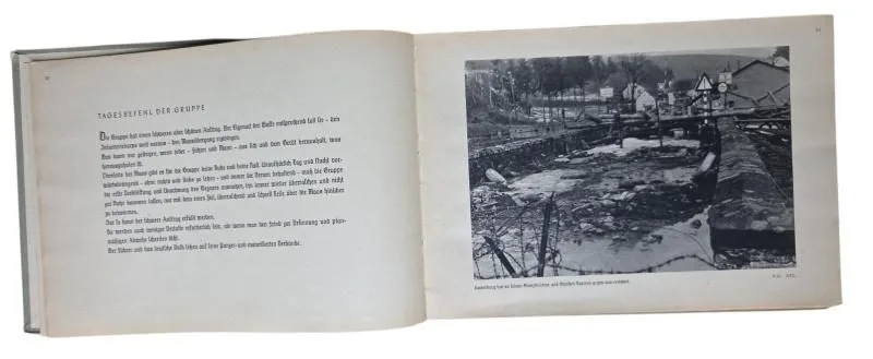 a german ww2 "Mit dem K durch Frankreich" book — Boeken & Tijdschriften — WO2 (foto 7 van 10)