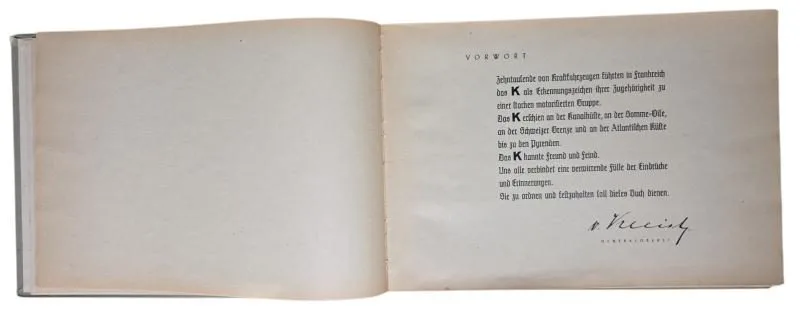 a german ww2 "Mit dem K durch Frankreich" book — Boeken & Tijdschriften — WO2 (foto 8 van 10)
