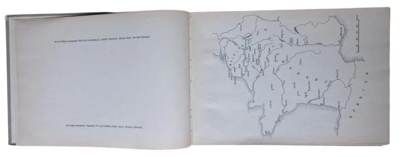 a german ww2 "Mit dem K durch Frankreich" book — Boeken & Tijdschriften — WO2 (foto 3 van 10)
