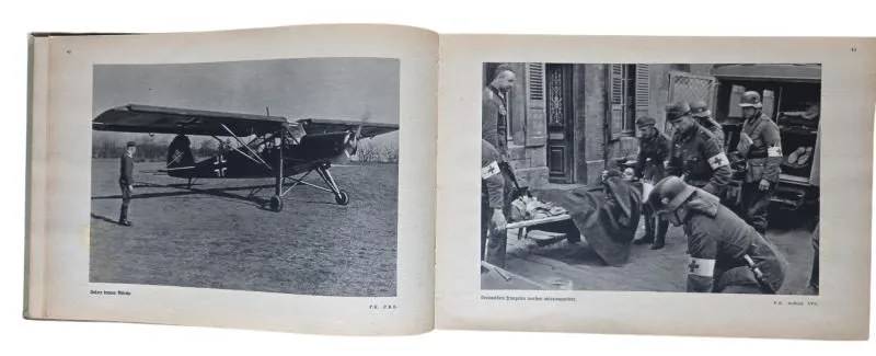a german ww2 "Mit dem K durch Frankreich" book — Boeken & Tijdschriften — WO2 (foto 4 van 10)