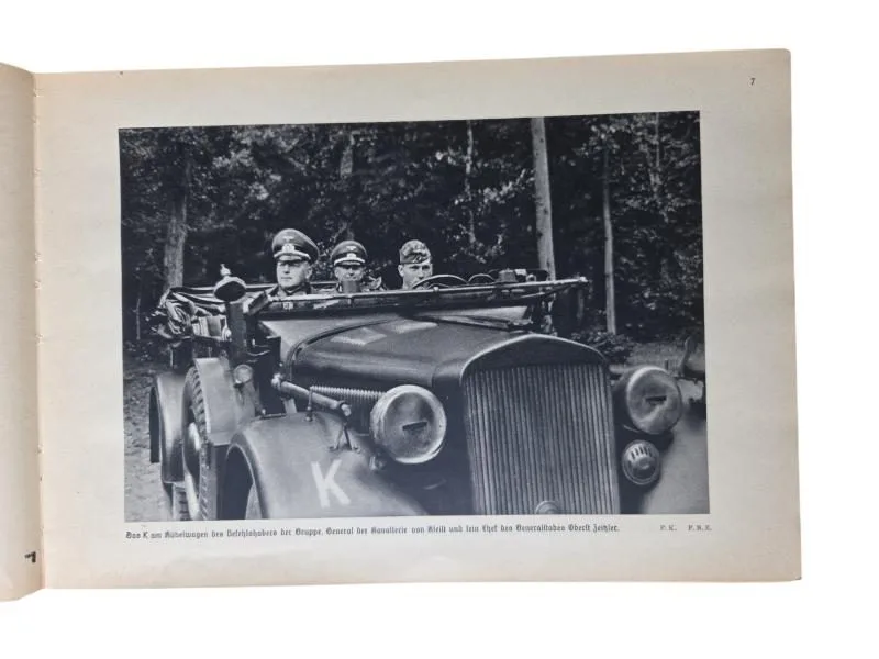 a german ww2 "Mit dem K durch Frankreich" book — Boeken & Tijdschriften — WO2 (foto 6 van 10)