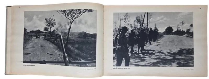 a german ww2 "Mit dem K durch Frankreich" book — Boeken & Tijdschriften — WO2 (foto 10 van 10)