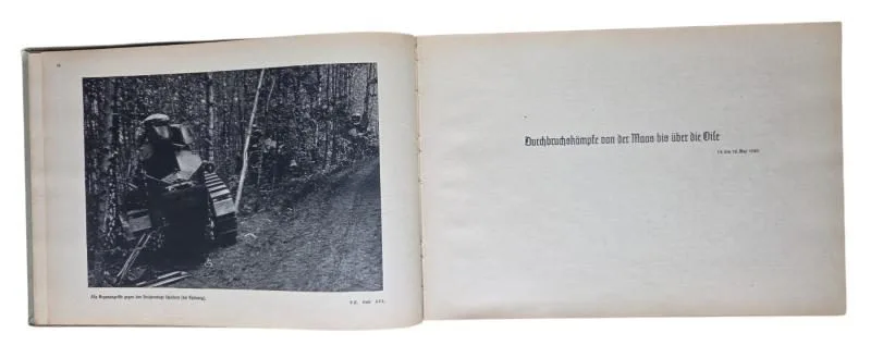 a german ww2 "Mit dem K durch Frankreich" book — Boeken & Tijdschriften — WO2 (foto 9 van 10)