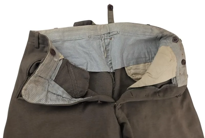 a german RAD "Reichsarbeitsdienst" broek geen marker  of datum aanwezig — Uniformen — WO2 (foto 6 van 9)