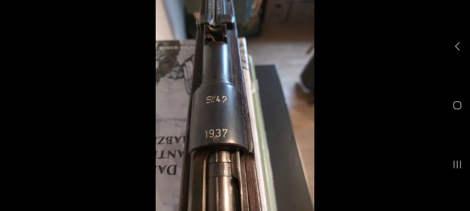 Mauser K98 EU onklaar 1937 matchend — Wapens — WO2 (foto 2 van 5)
