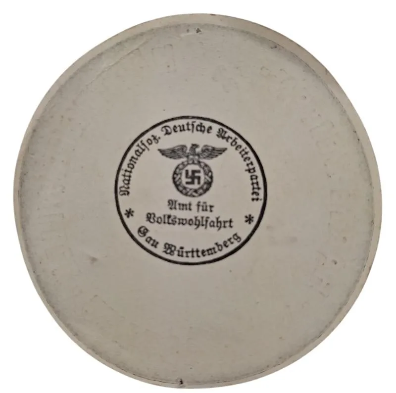 Duits rond WHW-plaatje uit de Tweede Wereldoorlog (1934/1935) — Foto's & Documenten — WO2 (foto 2 van 2)