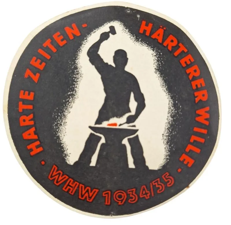 Duits rond WHW-plaatje uit de Tweede Wereldoorlog (1934/1935) — WO2