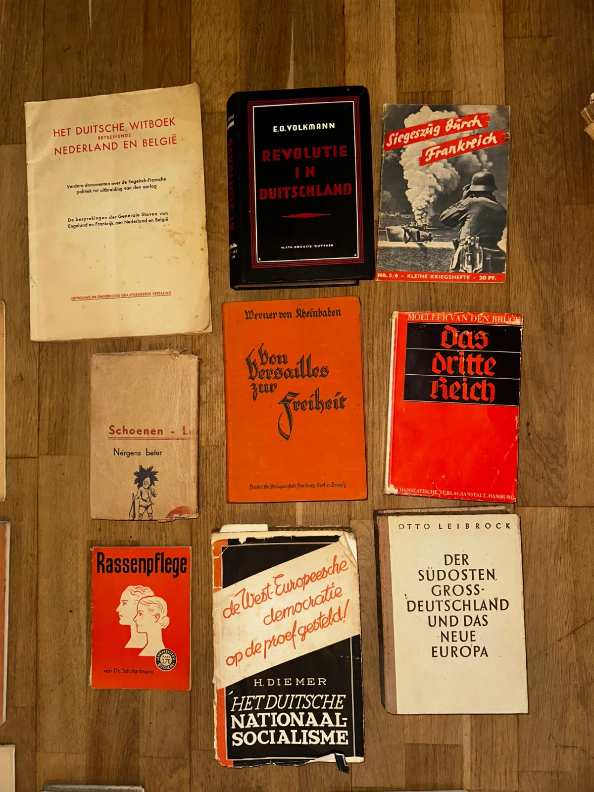 Grote verzameling Nazi literatuur — Boeken & Tijdschriften — WO2 (foto 4 van 5)