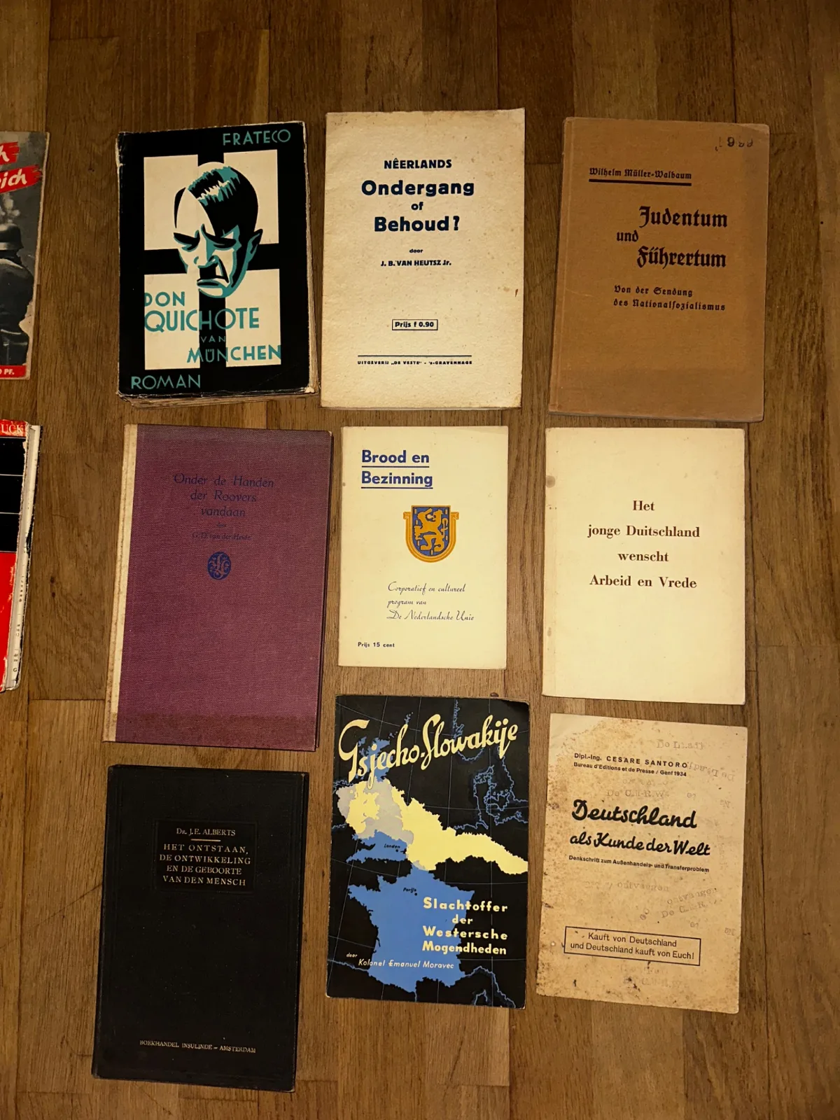 Grote verzameling Nazi literatuur — Boeken & Tijdschriften — WO2 (foto 3 van 5)