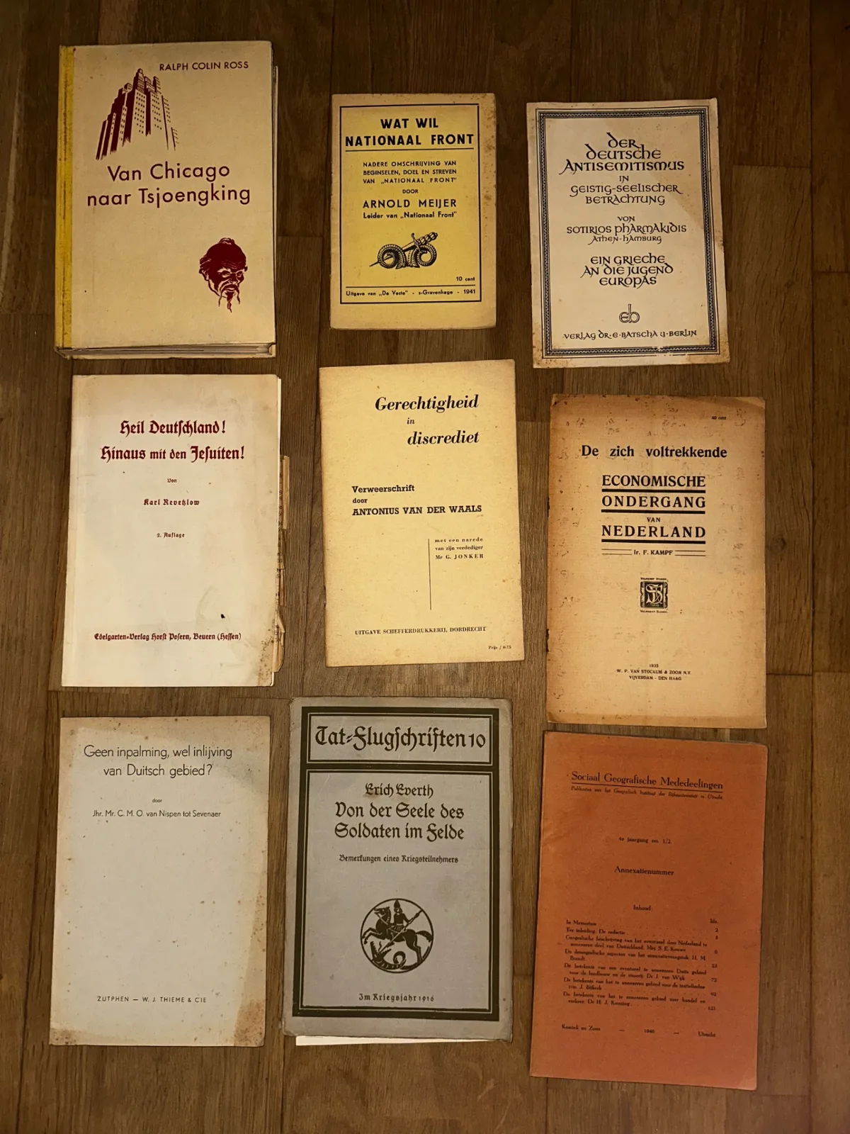 Grote verzameling Nazi literatuur — Boeken & Tijdschriften — WO2 (foto 5 van 5)