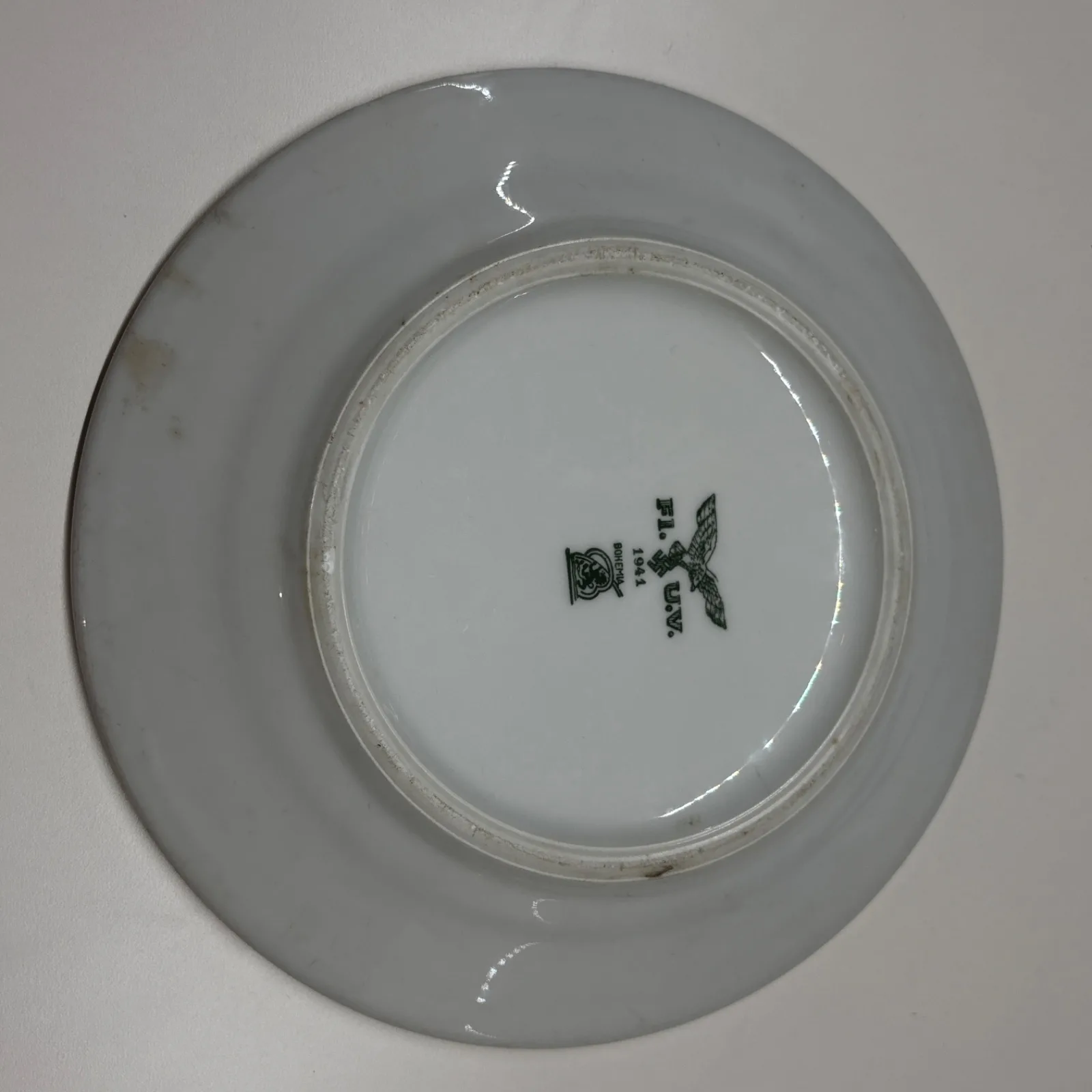 Luftwaffe kantine bord Fl.Uv. 1941 Bohemia — Overige — WO2 (foto 2 van 3)