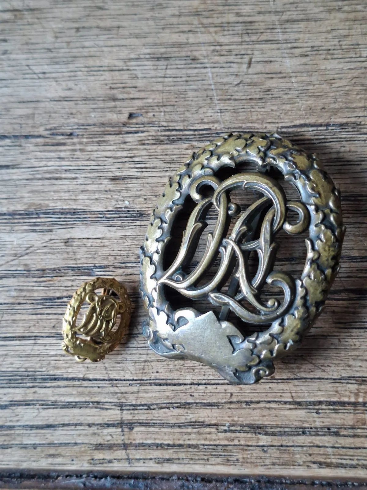 Duitse DRL sport badge gedenazificeerd met miniatuur — WO2