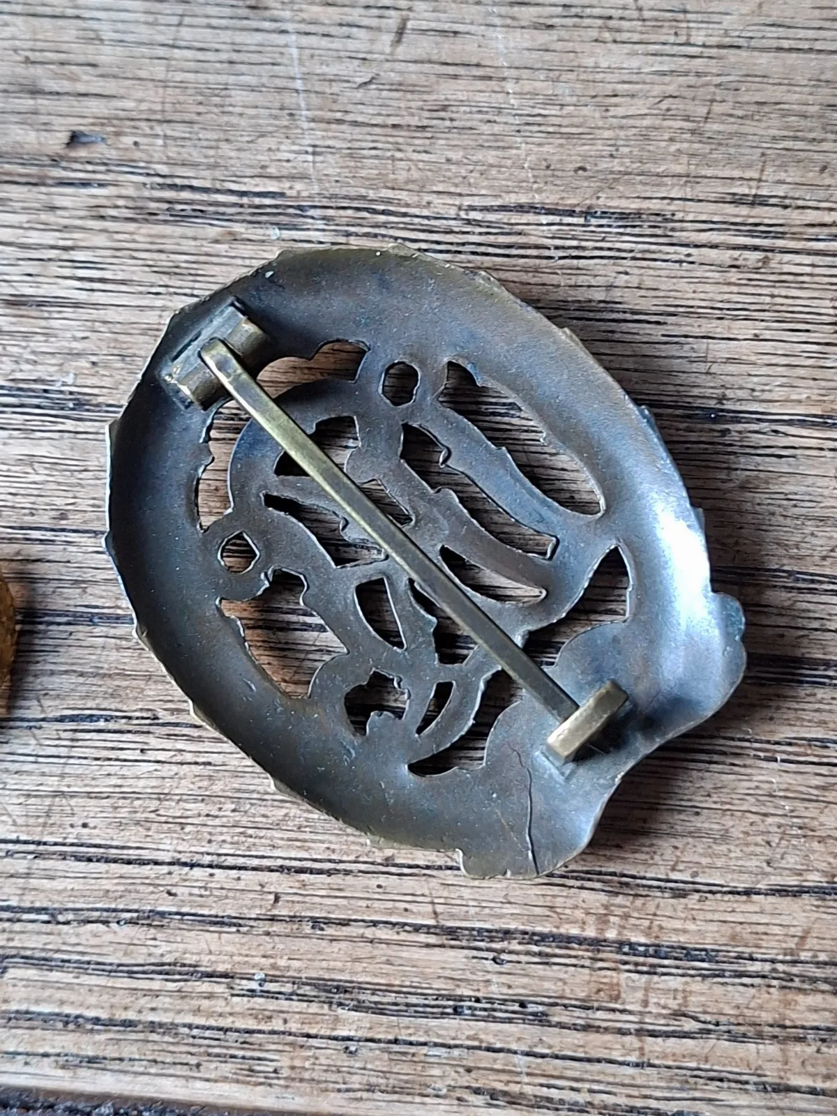 Duitse DRL sport badge gedenazificeerd met miniatuur — Medailles & Onderscheidingen — WO2 (foto 3 van 7)